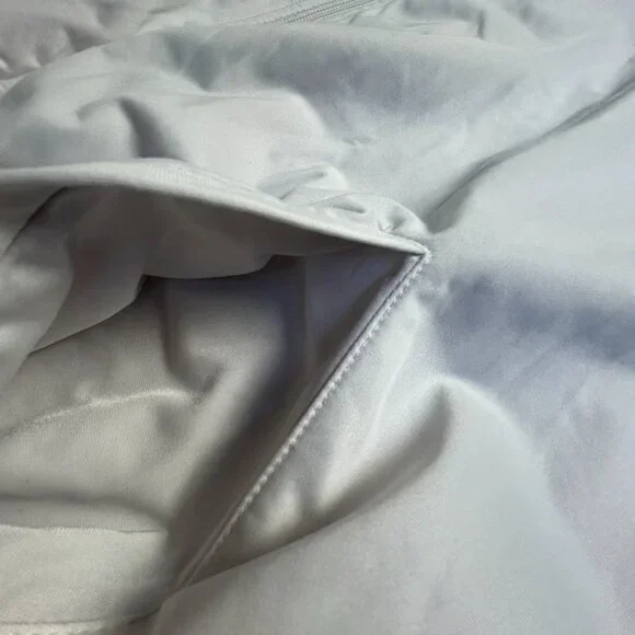Adidas Mens White & Blue Karate Martial Art Jacket XXL Zip Up Activewear Pockets